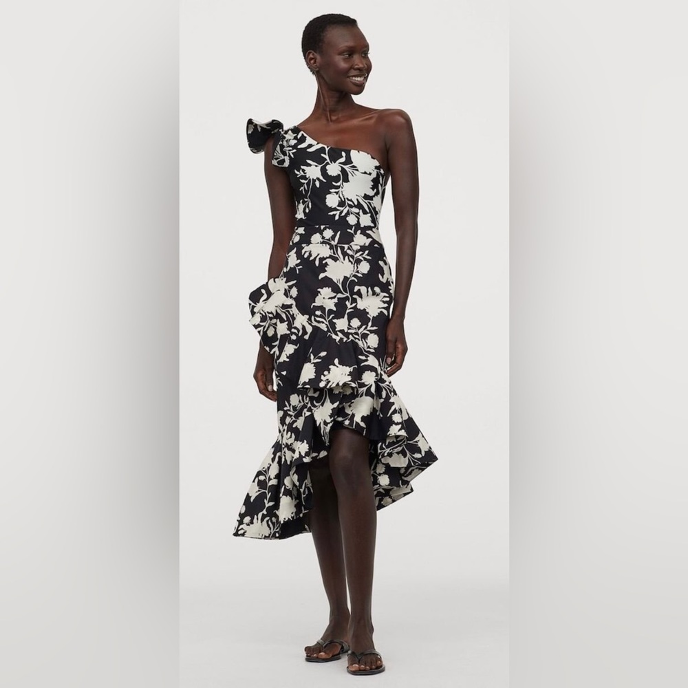 NWT Johanna Ortiz X H&M Ruffled Skirt Size 2